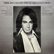 Neil Diamond : His 12 Greatest Hits (LP, Comp, RE, Glo)