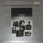 Neil Diamond : His 12 Greatest Hits (LP, Comp, RE, Glo)