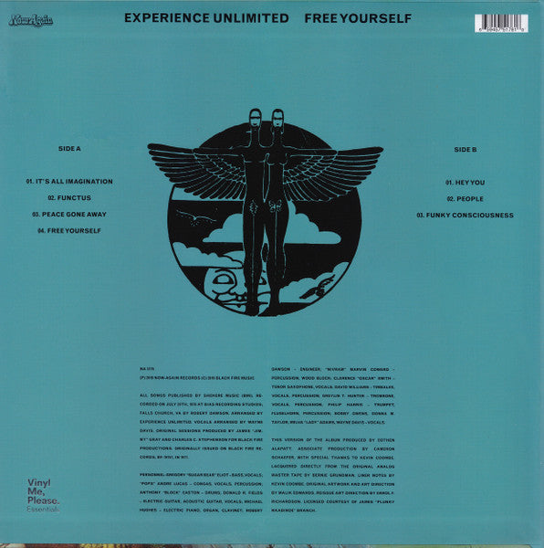 Experience Unlimited* : Free Yourself (LP, Album, Club, RE, RM, Bro)