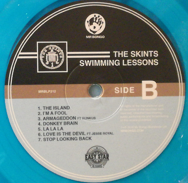 The Skints : Swimming Lessons (LP, Album, Blu)