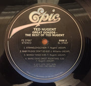 Ted Nugent : Great Gonzos! - The Best Of Ted Nugent (LP, Comp, Pit)