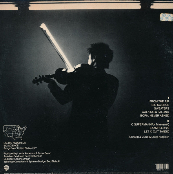 Laurie Anderson : Big Science (LP, Album, Win)