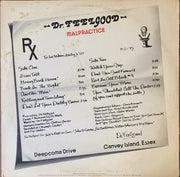Dr. Feelgood : Malpractice (LP, Album)