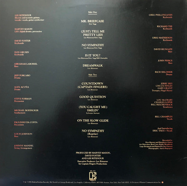 Lee Ritenour : Rit (LP, Album, AR )