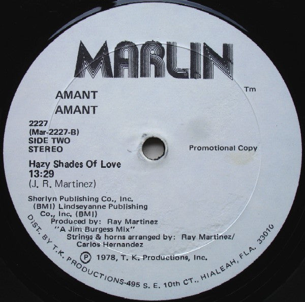 Amant : Amant (LP, Album, Promo)