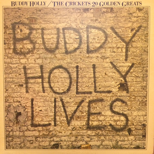 Buddy Holly / The Crickets (2) : 20 Golden Greats (LP, Comp, Mono, Pin)