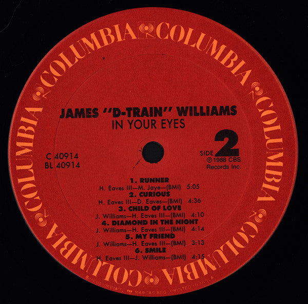 James D-Train Williams* : In Your Eyes (LP, Album)