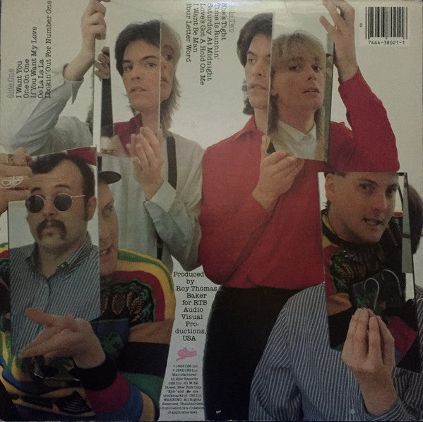 Cheap Trick : One On One (LP, Album, Ter)