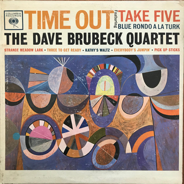 The Dave Brubeck Quartet : Time Out (LP, Album, Mono, RE, Hol)