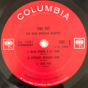 The Dave Brubeck Quartet : Time Out (LP, Album, Mono, RE, Hol)