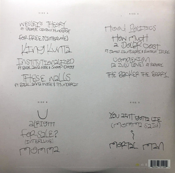 Kendrick Lamar : To Pimp A Butterfly (2xLP, Album, Gat)