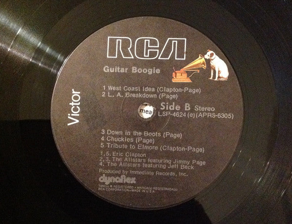 Eric Clapton, Jeff Beck, Jimmy Page : Guitar Boogie (LP, Comp, RE)