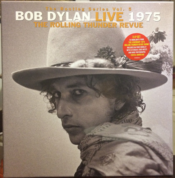 Bob Dylan : Rolling Thunder Revue (3xLP, Album, Comp, RE + Box, Album, Comp, RE)