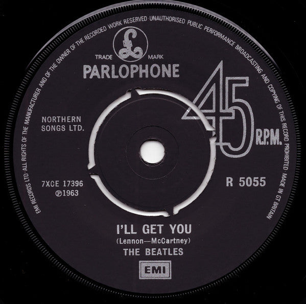 The Beatles : She Loves You c/w I'll Get You (7", Single, RE)