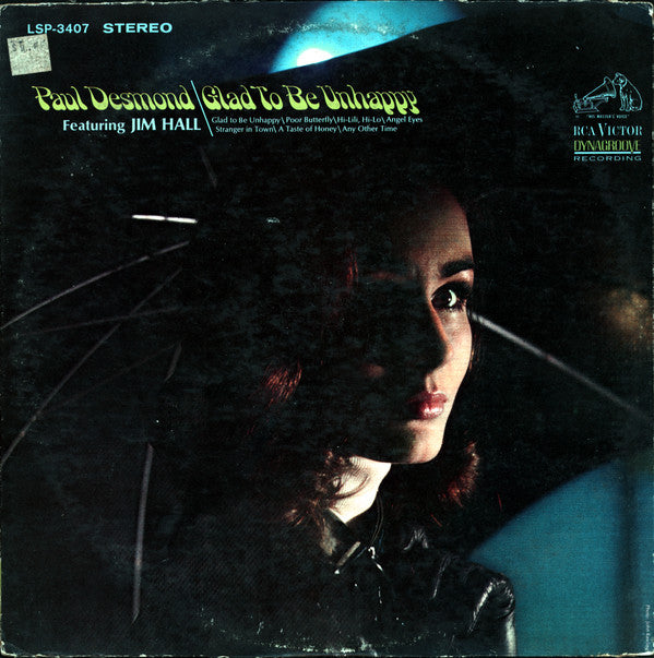 Paul Desmond : Glad To Be Unhappy (LP, Album, Ind)