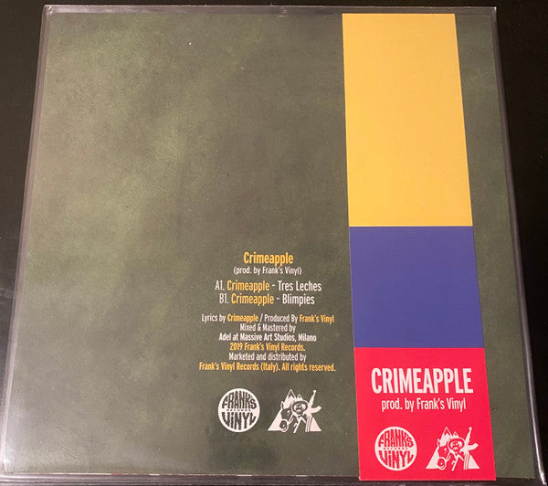 Crimeapple, Frank's Vinyl : Tres Leches / Blimpies (12", Ltd, Col)