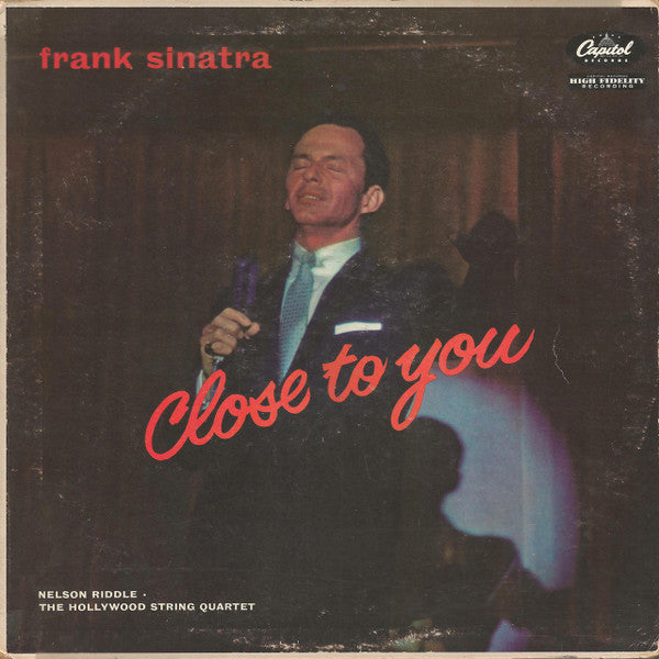 Frank Sinatra : Close To You (LP, Album, Mono, Scr)