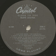Frank Sinatra : Close To You (LP, Album, Mono, Scr)