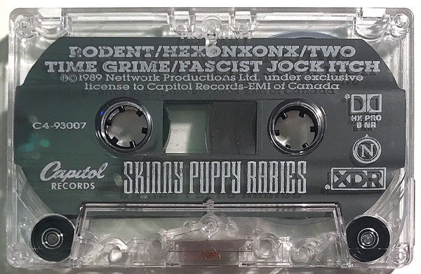 Skinny Puppy : Rabies (Cass, Album, Bla)