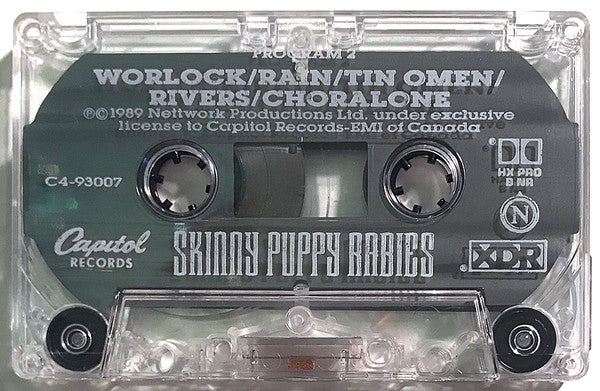 Skinny Puppy : Rabies (Cass, Album, Bla)