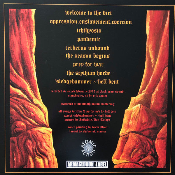 Hell Bent (2) : Apocalyptic Lamentations (LP, Red)