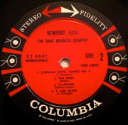 The Dave Brubeck Quartet : Newport 1958 (LP, Album)
