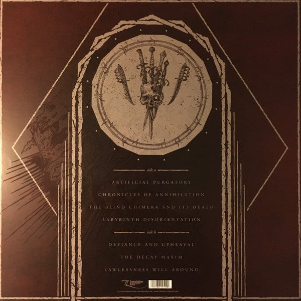 Our Place Of Worship Is Silence : With Inexorable Suffering (LP, Album, RP, Swa)