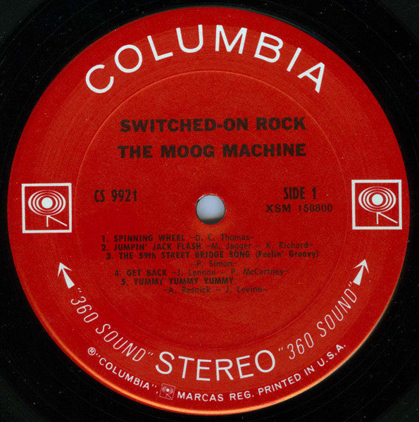 The Moog Machine : Switched-On Rock (LP, Album, San)