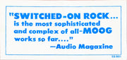The Moog Machine : Switched-On Rock (LP, Album, San)
