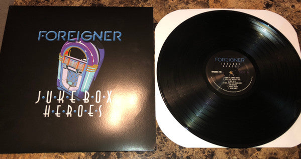 Foreigner : Juke Box Heroes (LP, Album, Comp, RE, 120)