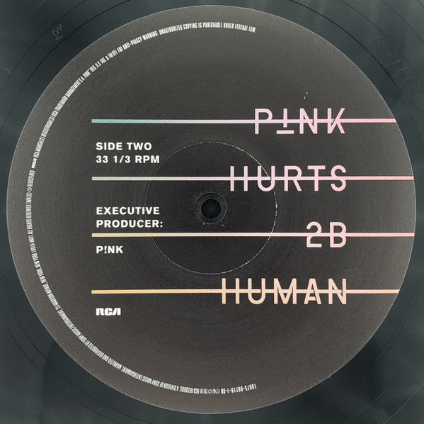 P!NK : Hurts 2B Human (2xLP, MPO)