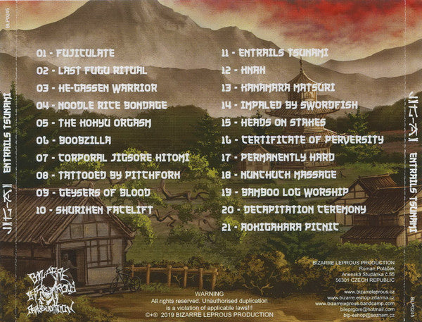 Jig-Ai : Entrails Tsunami (CD, Album)