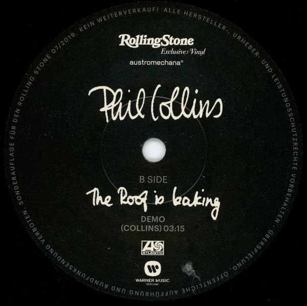 Phil Collins : In The Air Tonight (7", Single, RE, RM, S/Edition)