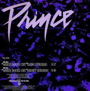 Prince : When Doves Cry (12", Promo)