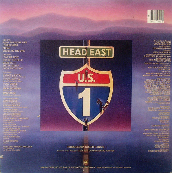 Head East : U.S. 1 (LP, Album, San)