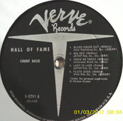 Count Basie : Hall Of Fame (LP, Album, Mono, RE)