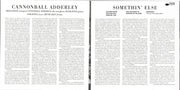 Cannonball Adderley : Somethin' Else (CD, Album, RE, RM)