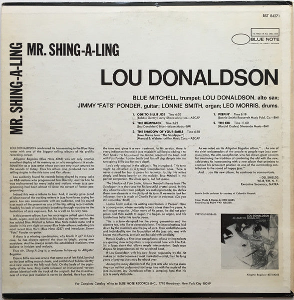 Lou Donaldson : Mr. Shing-A-Ling (LP, Album)