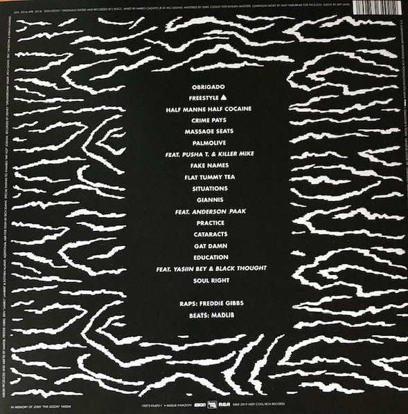 Freddie Gibbs & Madlib : Bandana (LP, Album)