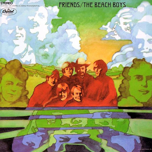The Beach Boys : Friends (LP, Album, Los)