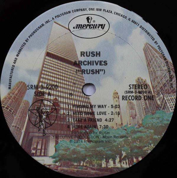 Rush : Archives (3xLP, Comp, Club)