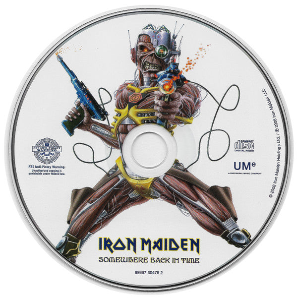 Iron Maiden : Somewhere Back In Time - The Best Of: 1980-1989 (CD, Comp)