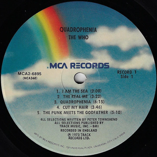 The Who : Quadrophenia (2xLP, Album, RE, Gat)