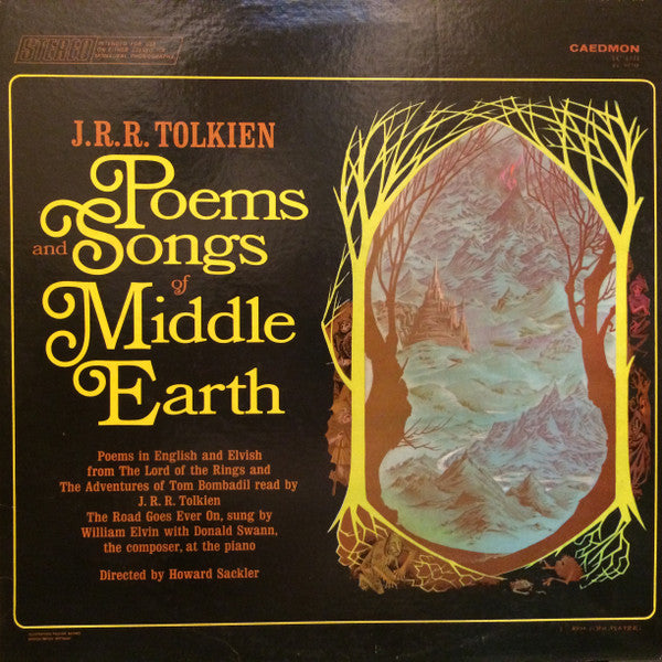 J.R.R. Tolkien : Poems And Songs Of Middle Earth (LP, Album, RE)