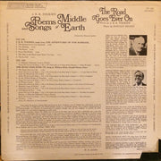 J.R.R. Tolkien : Poems And Songs Of Middle Earth (LP, Album, RE)