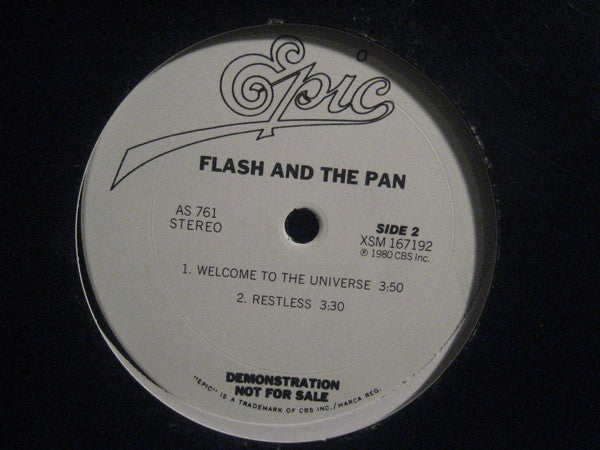 Flash & The Pan : Media Man (12", Promo)