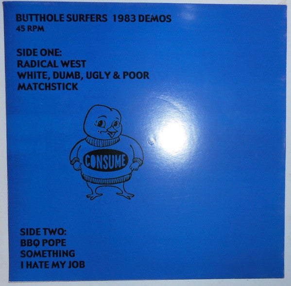 Butthole Surfers : Demos 1983  (12", Unofficial, Pur)