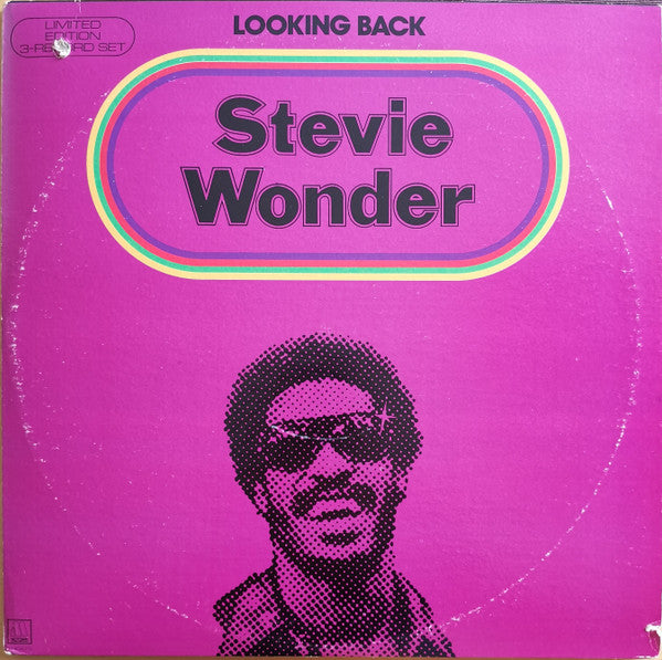 Stevie Wonder : Looking Back (3xLP, Comp, Ltd, RE, Tri)