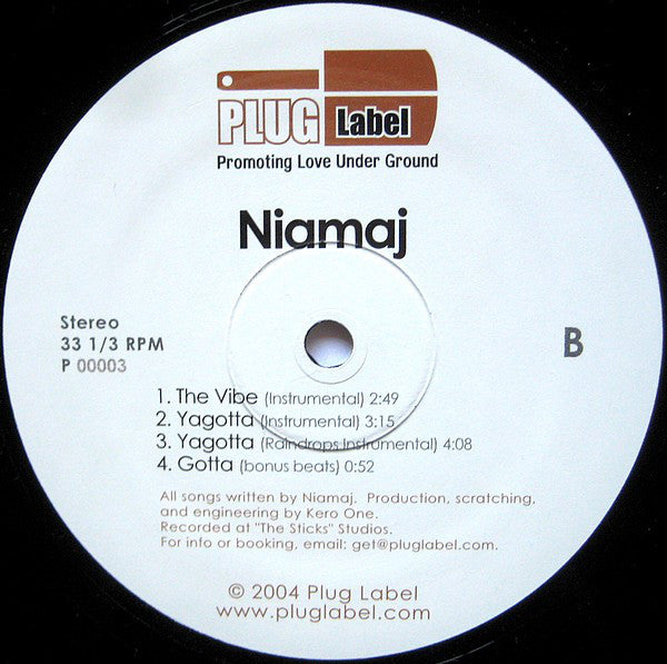 Niamaj : The Vibe (12")
