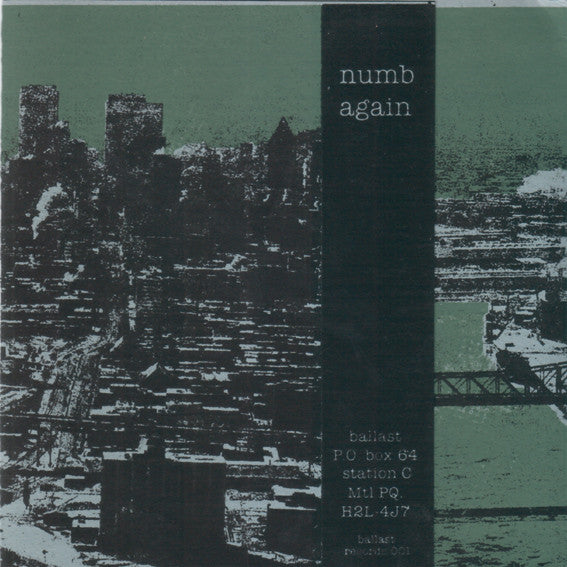 Ballast : Numb Again (7", Sil)
